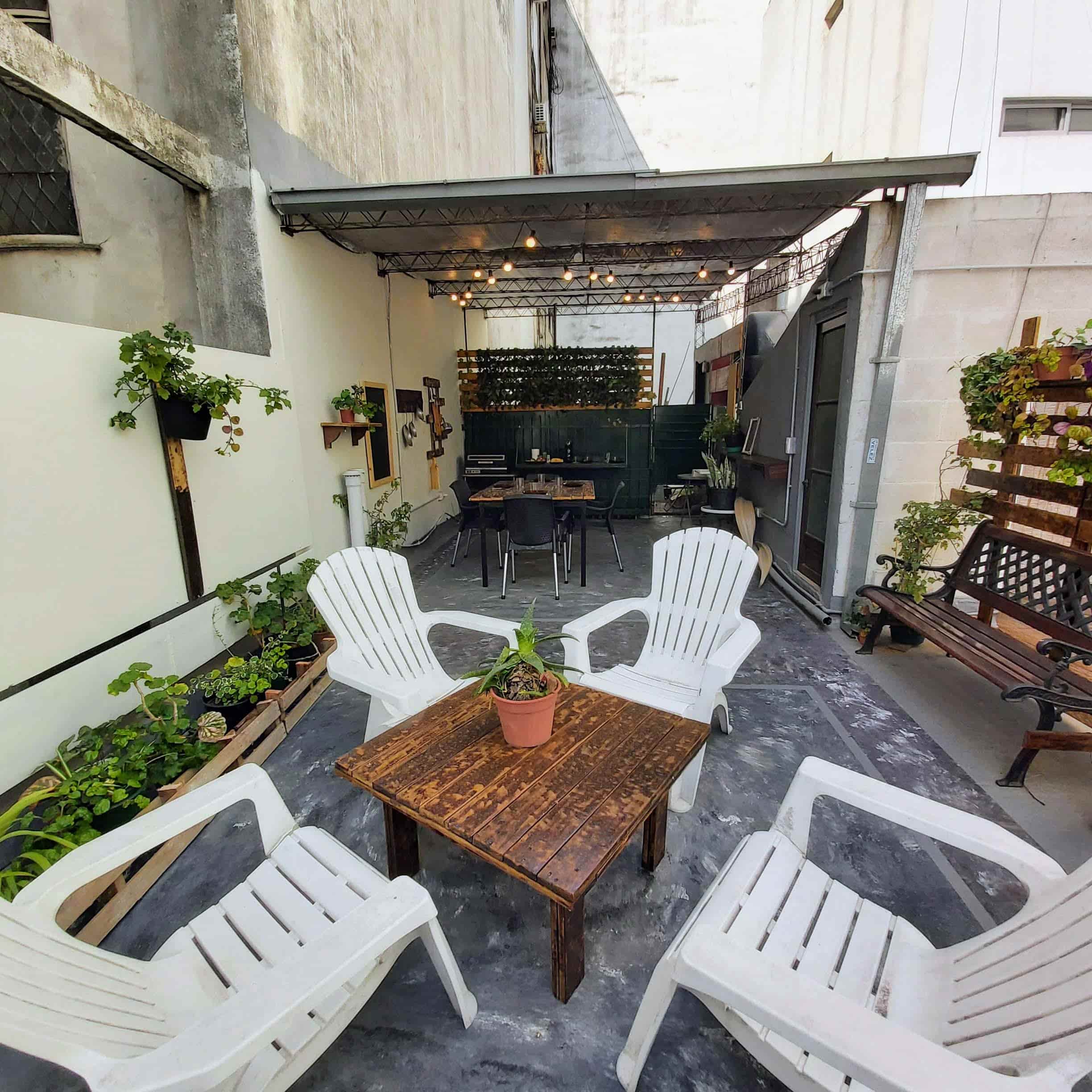 Terraza detalle Baires House